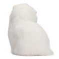 thumbnail image 3 of White Synthetic Fur Cat Statue Home Funny Delicate Lovely Simulated Furry Cat Figurine Show Window Decoration, 3 of 4