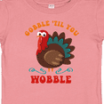 thumbnail image 4 of Inktastic Gobble Wobble Turkey Boys or Girls Baby T-Shirt, 4 of 5