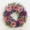 Peony Rose Hydrangea Wreath, Lavender