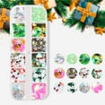 thumbnail image 1 of Xihbxyly Almacén de liquidación -Cosplay de nieve finos y decoración de uñas de invierno con lentejuelas mixtas., 1 of 4
