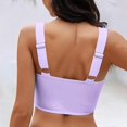 thumbnail image 3 of Hauts de Bikini pour Femmes, Hauts de Maillot de Bain à devant Torsadé, Hauts de Maillot Rehausseur, Haut de Maillot de Bain Confortable, Soutien-Gorge de Sport, Haut Tankini Rétro, 3 of 7