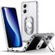 thumbnail image 1 of wonima11 Shields Up for Moto G Stylus 5G 2024 Case with Stand, Phone Case Clear with Double Ring Holder [Adjustable & Foldable] Shockproof Protective Cover for Motorola Moto G Stylus 5G 2024 - Clear, 1 of 1