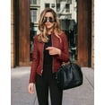 thumbnail image 1 of eBay Amazon Explosions wish New Hot Fall and Winter Veste de Costume en Cuir PU pour Femmes 6036, 1 of 6