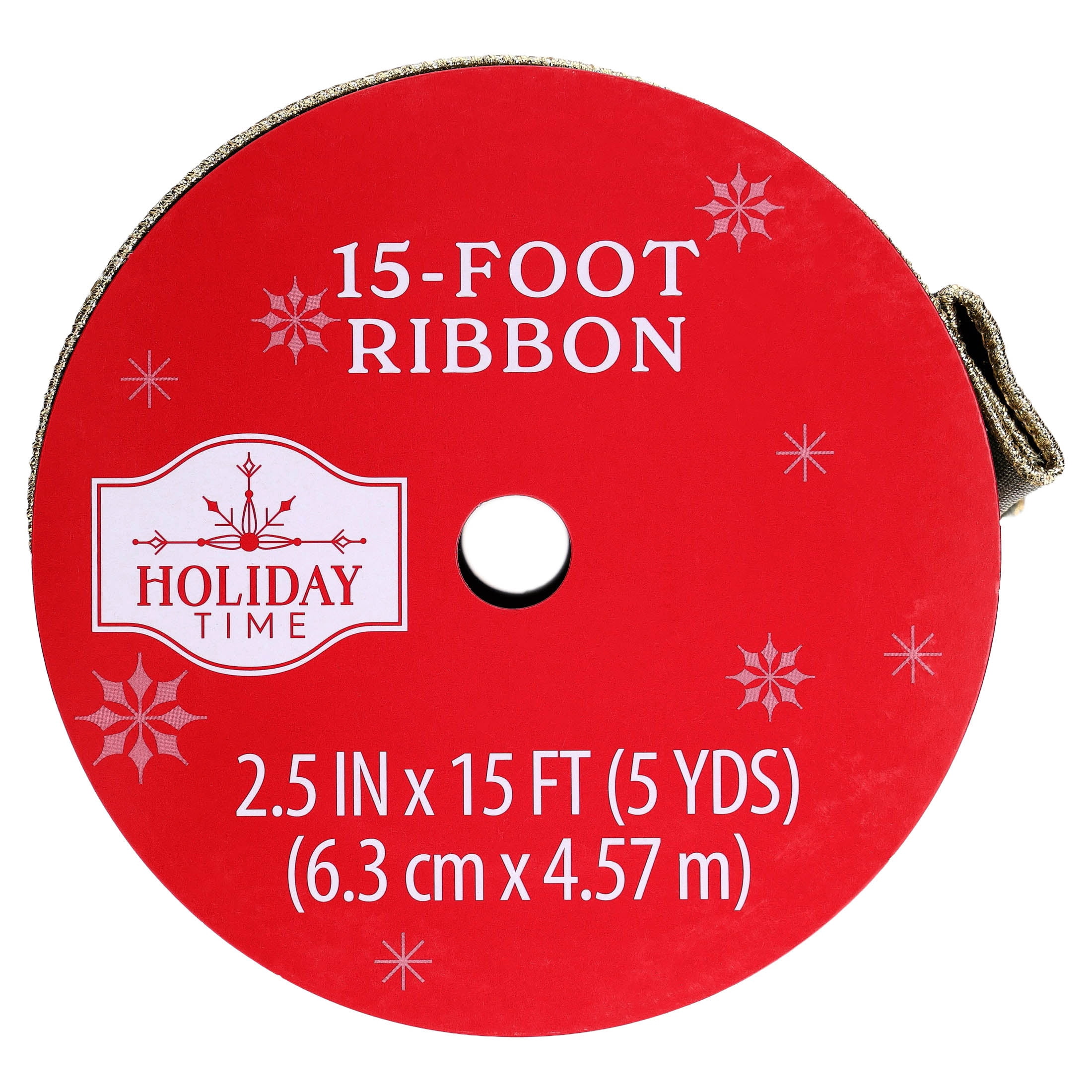 Multicolor Dual-Sided Plaid Christmas Ribbon, 2.5" x 15', by Holiday Time