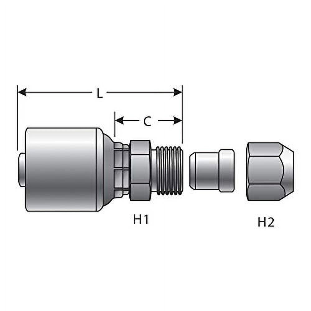 Gates BELTS & HOSES - 8G-10MFA