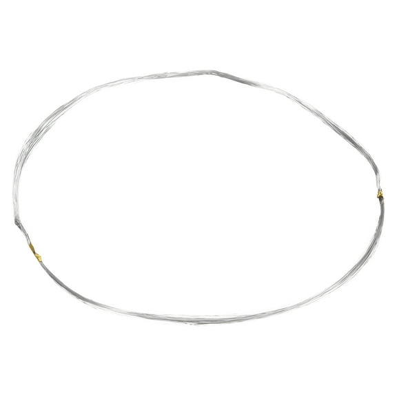 38 Gauge 0.1mm Stainless Steel Wire 10m/33 ft Soft Craft Sculpting Artistic Wire for Jewelry Making Beading DIY Crafts Supplies, Silver