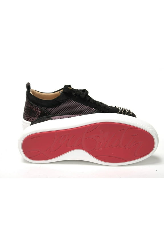 Version Black Happy Rui Spikes Flat Shoes/EU41/US8/Black