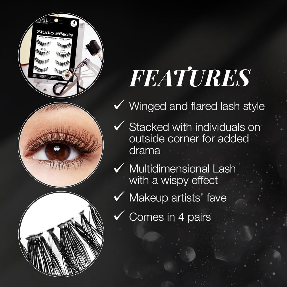 Ardell Studio Effects Demi Wispies Lashes 4 Pk