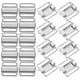 thumbnail image 3 of 1 juego de 50 piezas de hebillas para tirantes de sujetador, ganchos antideslizantes para sujetador, cierres para sujetador para mujer (plateado, 12 mm), 3 of 8