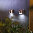 thumbnail image 4 of Lámpara 2 uds blanco frío 4 luces LED solares de escalera de pared impermeable para seguridad Ehuebsd Para estrenar, 4 of 6