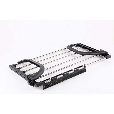 Foldable Clothes Drying Rack Stainless Steel Balcony Hang on Radiator ...