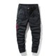 thumbnail image 1 of Pantalones largos de moda para hombre, casuales, de color sólido, cargo, con bolsillos y cremallera, cintura elástica, pantalones largos de algodón para hombre., 1 of 9