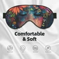 thumbnail image 5 of Uemuo Bohemian Colorful Flower Woman Pattern Sleep Eye Mask - Light Blocking Sleep Mask Blocking Out Light Perfectly, Soft and Comfortable Night Eye Mask, Eye Blinder, 5 of 7