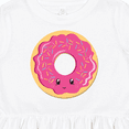 thumbnail image 4 of Inktastic Hot Pink Donut Girls Toddler Dress, 4 of 5