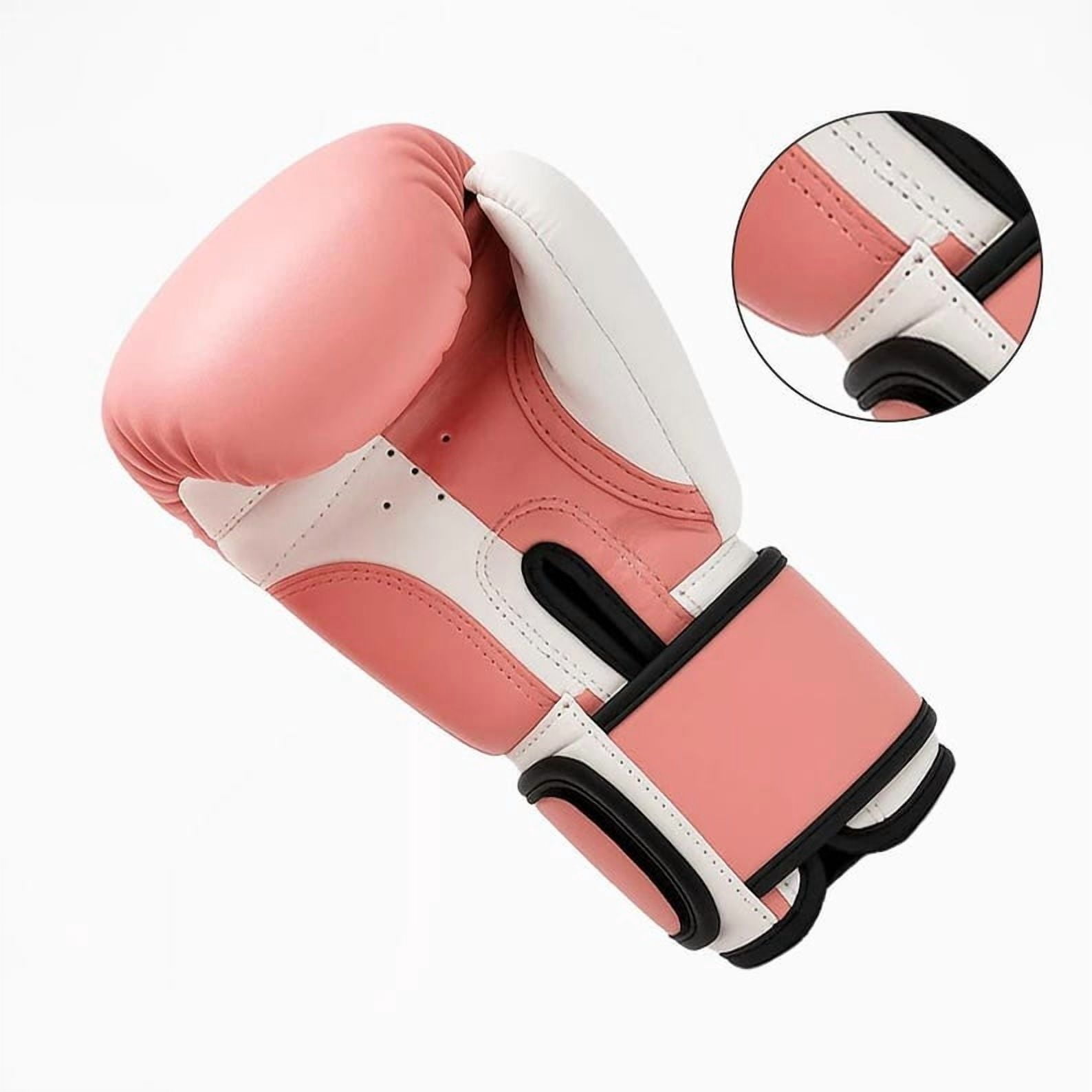 StellMan Boxing Gloves for Kickboxing Sparring Training PU Leather Gloves for Adults