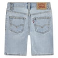 thumbnail image 2 of Levi's Boys Destructed Slim Denim Shorts, Sizes 4-20, 2 of 4