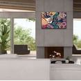thumbnail image 4 of Epic Graffiti 'The Jaunty Spring' by David Galchutt, Canvas Wall Art, 40"x26", 4 of 8