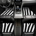 thumbnail image 7 of Fuzoiu Zebra Print Carpet Floor Mats for Car,Car Foot Mat Set,Universal Fit 4 Piece Mat Pad Set,Fits Most Cars Trucks Vans Sedans SUV Auto Carpet Mat Se, 7 of 7