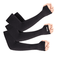 thumbnail image 1 of Set Mangas  Bloosom Protectoras Para Brazos Protección Solar Uv,3 Pares Negro, 1 of 4
