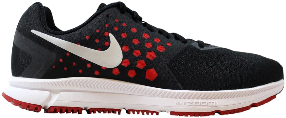 Nike - nike new men's zoom span running shoe black/university red 8 -  Walmart.com - Walmart.com