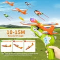 thumbnail image 5 of 8 Pcs Airplane Toy, 12.6" Toy Airplane , Flying Toys  for Age 3-12 Years Old(13.59"x3"x8")  (13.59"x3"x8") Green+Red, 5 of 8