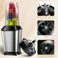thumbnail image 5 of 2-piece extractor blade assembly with 7 fins, ninja blender blades, ninja blender replacement parts compatible with ninja blender Auto iQ BL480 BL482 BL642 BL682 NN102, 5 of 7