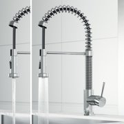 VIGO Edison Single Handle Pull-Down Sprayer Kitchen Faucet in Chrome