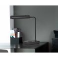 thumbnail image 2 of Delray 12W Intergrated Led Metal Desk Lamp With Wireless Charging Port, 2 of 7