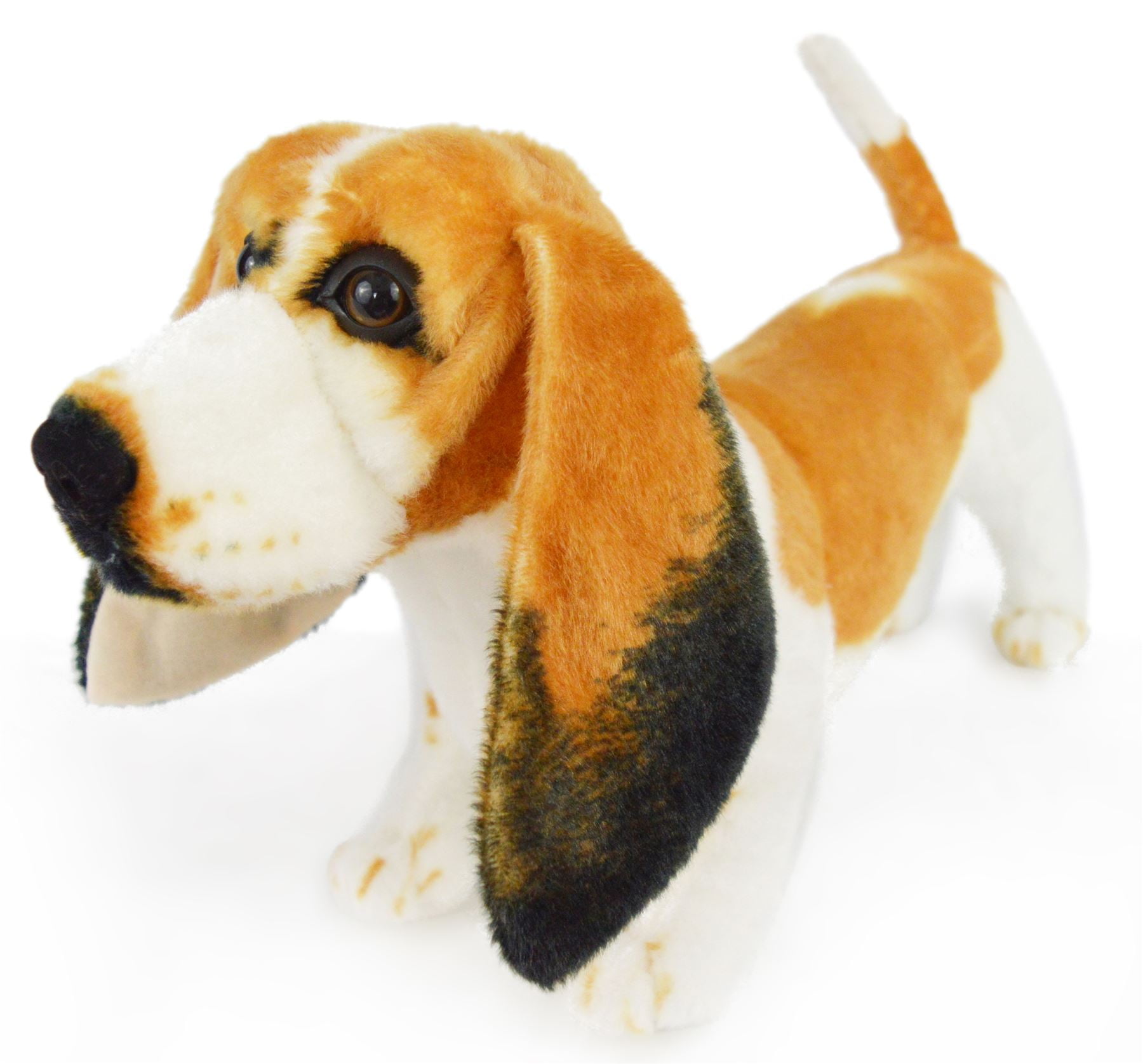 stuffed basset hound