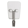 thumbnail image 4 of General Purpose Wire Hooks, Small, 0.5 Lb Cap, White, 3 Hooks And 6 Strips/pack | Bundle of 5, 4 of 5