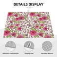 thumbnail image 3 of Sikiie Rose Mix Leopard 4 Dish Drying Mat, Kitchen Counter Mat, Self Drying Mat for Kitchen Counter Dish Drying Pad ,for Dishes, Utensils, Pots and Pans（24" x 18"）, 3 of 7