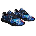 thumbnail image 6 of In April We Wear Blue Autism Awareness Gnome Shoes Sneakers for Women Men Black Size 11, 6 of 7