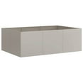 thumbnail image 3 of vidaXL Planter Rusty Weathering steel Large Decorative Inlays Planter, 3 of 5