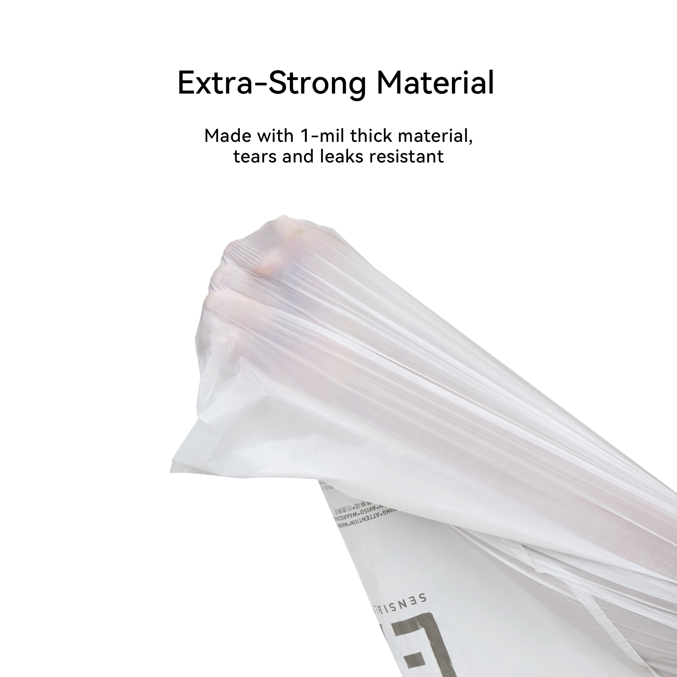 EKO Extra Strong 13 Gallon Kitchen Trash Bags, 48 Count photo 6