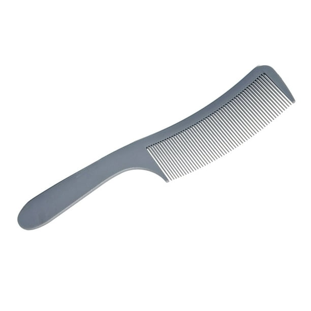 Peine de Peinado Antiestático Curvo Yinane Peine de corte de pelo profesional Gris