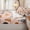 Blush Pink Tan, variant on Homewish Watercolor Penguin Iceberg Zipper Queen Comforter Set with Fitted Sheet and 2 Pillowcases,Arctic Cartoon Animals Zipper Bedding Set For Boys,Reversible,4-Piece