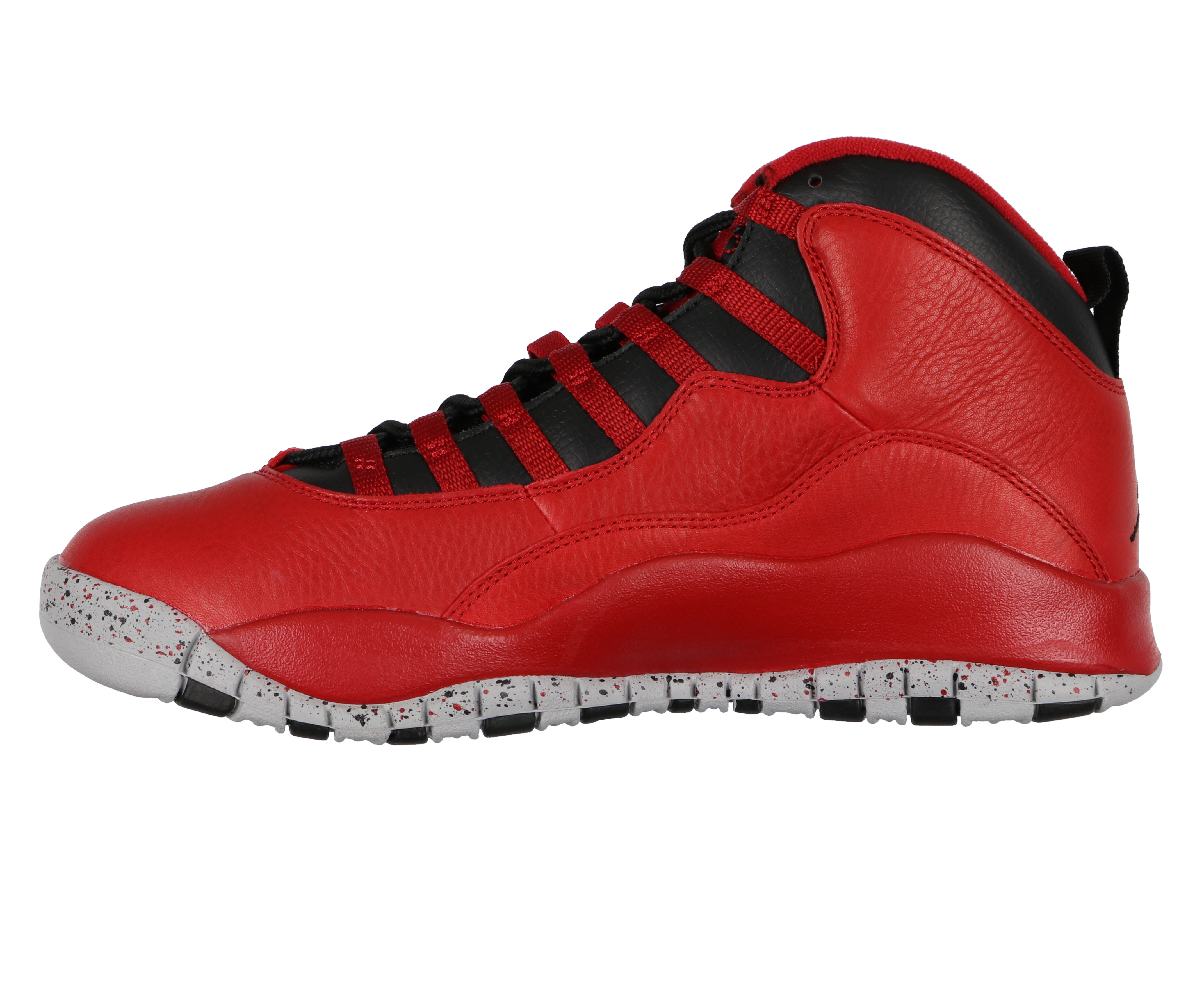 Jordan Men's Retro 10 30th Basketball Shoes sz 9.5 Red Black Bulls Over Broadway Edition - image 3 of 7