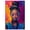 Gallery Wrapped, variant on Bold Colorful Braids Canvas Glam Portraits by Art Remedy, White Frame, 36 x 54