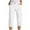 White, variant on ABATAB Womens Capris with Pockets Loose Fit Casual Capri Pants Dressy Lightweight Baggy Cargo Cropped Trousers for Hiking