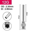 thumbnail image 3 of 25Mm Stainless Steel Dispensing Machine Needle Industrial Glue 1 Inch 8G-30G 12G, 3 of 8