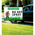 thumbnail image 7 of 3 Pack 12x8 Inches Do Not Spray, Thank You with Metal Stakes - Plastic Double Sided Neighborhood Street Caution Yard Signs - Do No Spray Signs for Outdoor or Indoor/Onside or Inside, 7 of 7