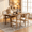 Beige, variant on French Country Dining Chairs Set of 4, Linen Upholstered Oval Back Dining Room Chairs with Antique Solid Wood Frame, Farmhouse Accent Side Chairs for Kitchen, Living Room