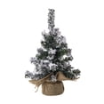thumbnail image 2 of GUOOL Flocked Christmas Tree Artificial Christmas Tree for Living Room Shelf Party 20 cm, 2 of 9