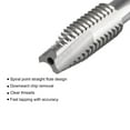 thumbnail image 3 of Unique Bargains 3/8-16 UNC High Speed Steel Machine 3 Flutes Spiral Point Thread Tap Uncoated, 3 of 5