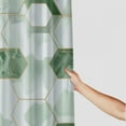 thumbnail image 3 of PRATYUS Sage Green Modern Shower Curtain for Bathroom, Geometric Art Decor Waterproof Bath Curtain, Abstract Fabric Shower Curtain Sets for Home Decor 36x72, 3 of 7
