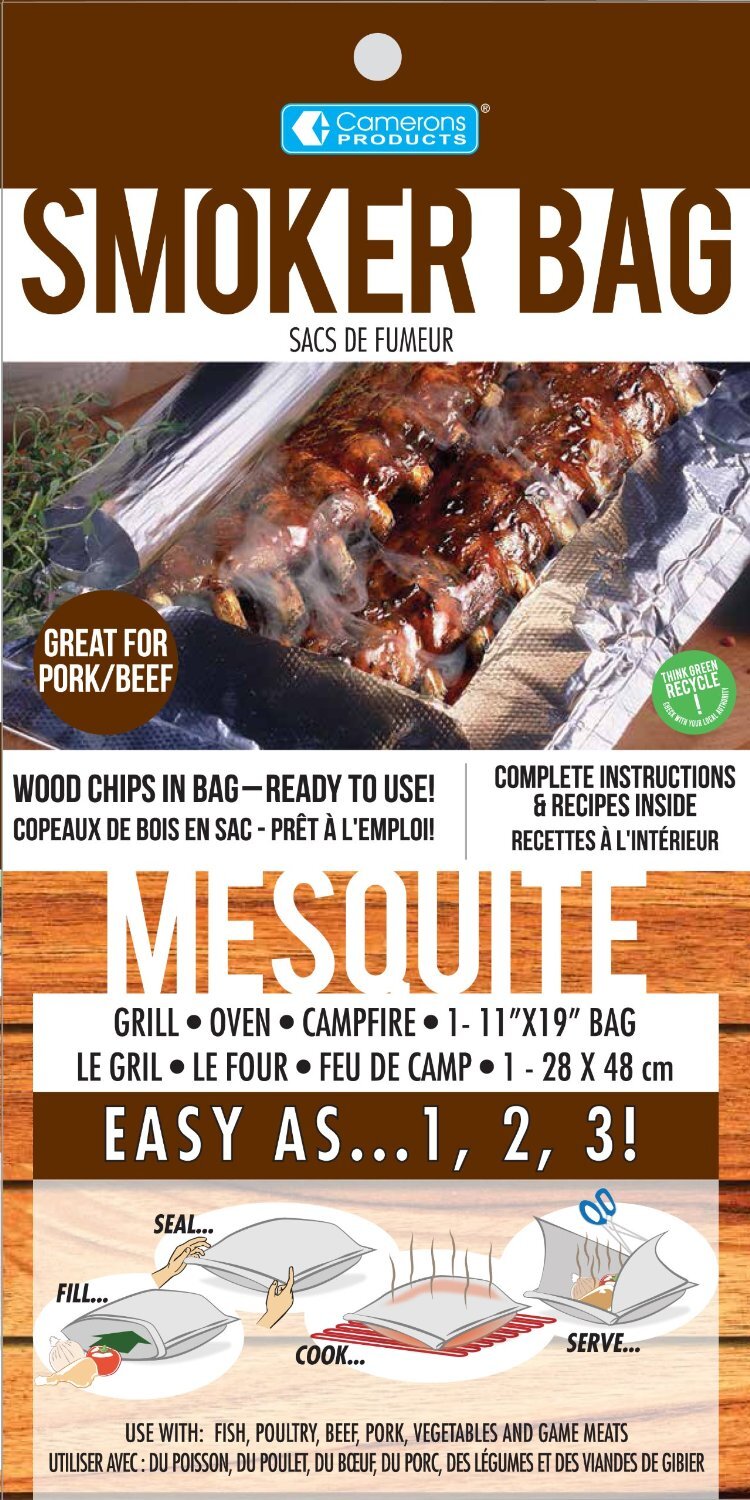 Camerons Products LLC, Camerons Mesquite Smoker Bag, 1 bag