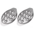 thumbnail image 2 of BESTONZON 2Pcs Escargot Plate Stainless Steel Snail Plate Conch Baking Tray Kitchen Gadget, 2 of 5