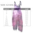 thumbnail image 3 of Iaqnaocc Jumpsuits For Women Plus Size Starry Sky Sleeveless Jumpsuits Rompers Casual Adjustable Strap Jumpsuits 2026 Trendy Overalls Light Purple S, 3 of 5