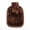 Brown, variant on Kokovifyves Home Decor Clearance under $5 2L Hot Water Bottle Faux Plush Fleece Cloth Cover Thermotherapy Fresh-Keeping Cover Hot Warming Cold Protection Removable