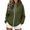 Army Green, variant on Vivianyo HD Women's Full Zip Fleece-lined Hooded Sweatshirt, Long Sleeve Drawstring Outerwear for Women, Fall Winter Casual Hoodie with Pockets for Errands and Outdoor Walks, Sizes S-3XL